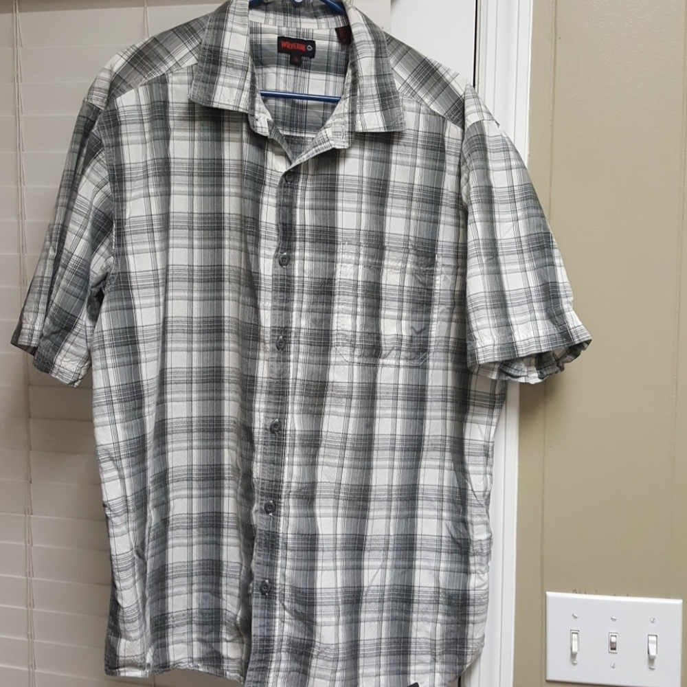 Wolverine mens short sleeve shirt